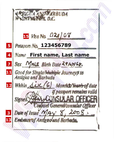 Виза в Антигуа и Барбуду