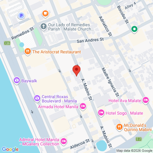 Карта (Malate Manila)